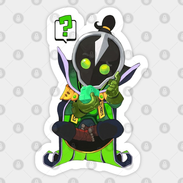 Rubick Sticker by abelabells